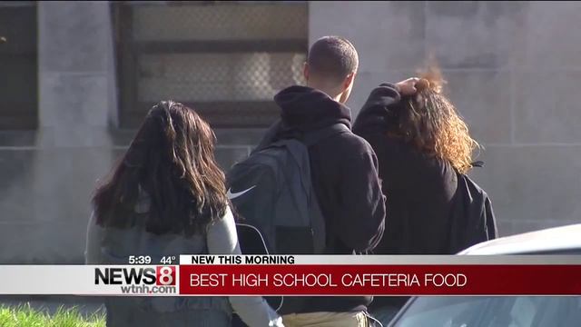 Survey ranks best Connecticut high school cafeteria food смотреть онлайн