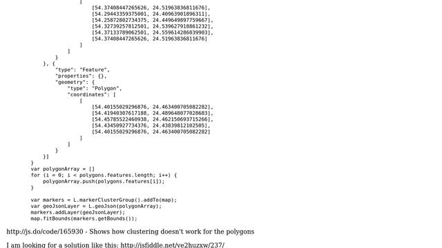 GIS: Leaflet - trying to use markerclustergroup feeding it polygons (2 Solutions!!) смотреть онлайн