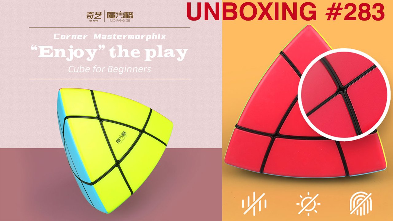 Unboxing №283 QiYi Corner Mastermorphix. Обзор смотреть онлайн