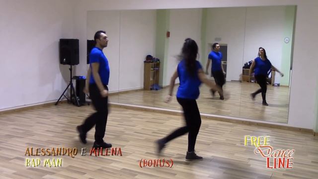 Free Dance Line - BONUS - Bad Man by Pitbull (Balli di Gruppo 2016) смотреть онлайн
