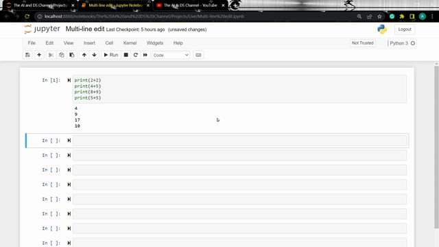 Jupyter notebook tips to boost productivity - Part 1 Multiline cursor смотреть онлайн