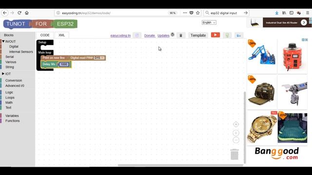 ESP32 tutorial A-05: Push button смотреть онлайн