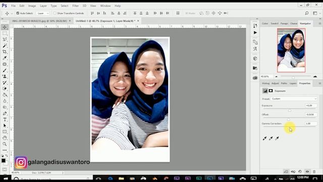 Tutorial Cara Membuat Foto Polaroid potrait Di adobe Photoshop смотреть онлайн