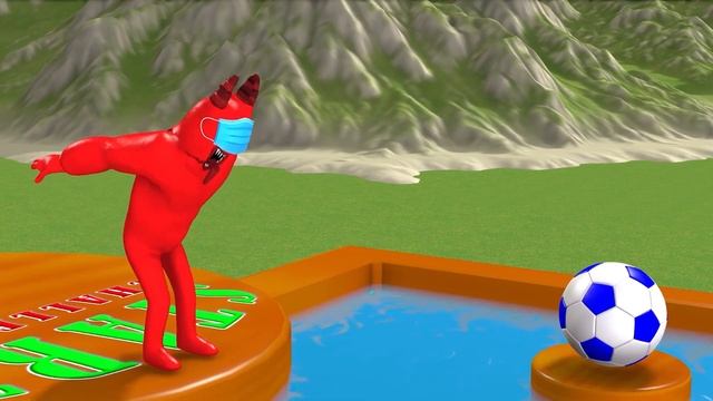 Squid Game (오징어 게임) - Scary Teacher 3D - Who Faster Foot Miss T Jump Bamboo Stick Game Challenge смотреть онлайн