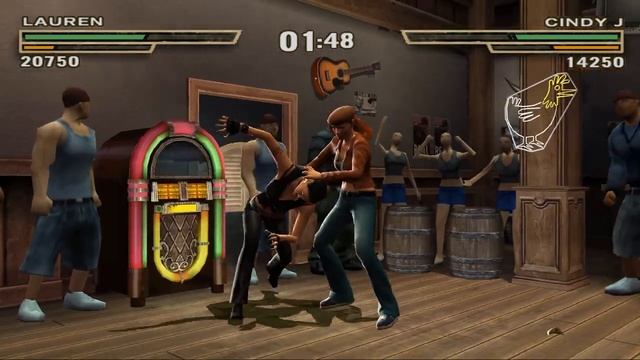 LAUREN vs CINDY J. Def Jam Fight for NY Gameplay PC. Girls Fighting Boxing Game смотреть онлайн