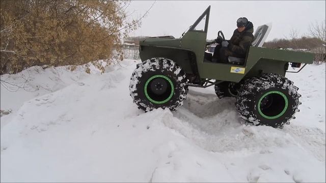 Вездеход Тайпан с блокировками. Зимний триал. смотреть онлайн