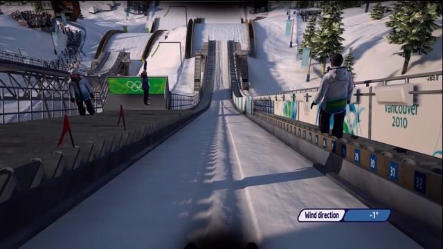 Vancouver 2010: Official Video Game of the Olympic Winter Games - Xbox 360 "you balance in this???" смотреть онлайн