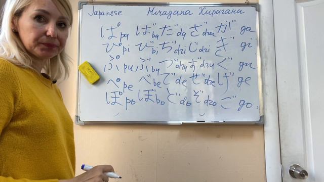 Алфавит Хирагана. Японский язык. Japanese hiragana. смотреть онлайн
