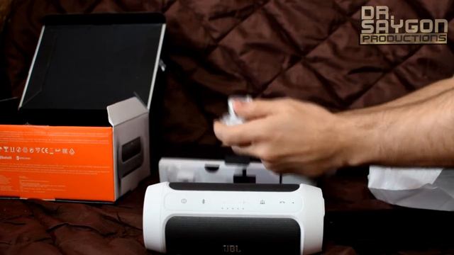 JBL Charge 2 Unboxing Harman Portable Bluetooth Speaker USB Charger filmed with Nikon D3300 смотреть онлайн