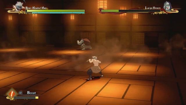 Зеницу против Демона с Языком, Танджиро против Кёгая - Прохождение Demon Slayer #7 смотреть онлайн