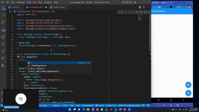 Create An Image Recognition app with flutter (Huzayfa N. Hasan-GDSC Iraq) смотреть онлайн