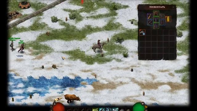 Wild Terra Online. Изи ПВП- добыча медведа с помощью лука и чьей-то матери смотреть онлайн