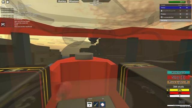 What If You Kamikaze With A Nuke | Zeppelin Wars (Roblox) смотреть онлайн