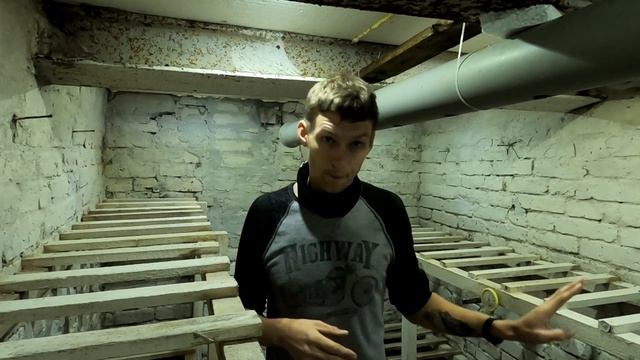 От обустройства камеры до выращивания шампиньона. Часть 2 Стеллажи #DENLife смотреть онлайн