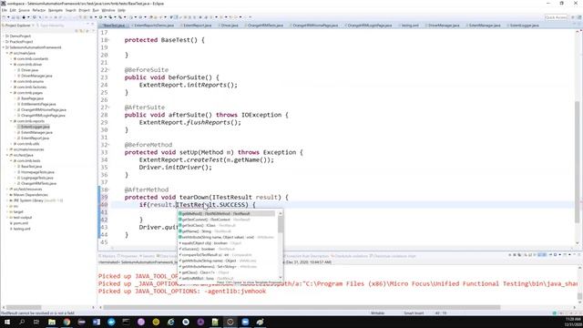 Selenium Framework - Part 23 - Creating Extent Logger - Integration with TestNG Listeners смотреть онлайн