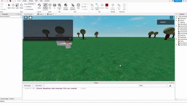 Делаю игру про скибиди за час | roblox studio смотреть онлайн