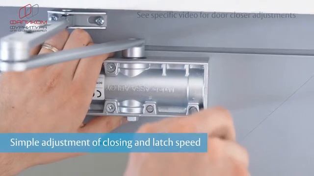 Дверной доводчик ASSA ABLOY DC140. Инструкция по установке смотреть онлайн