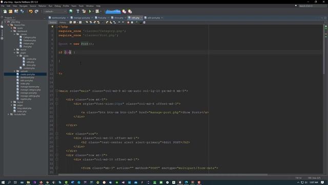 #14. php oop blog project ( prevent SQL injection, create edit data form and page ) смотреть онлайн