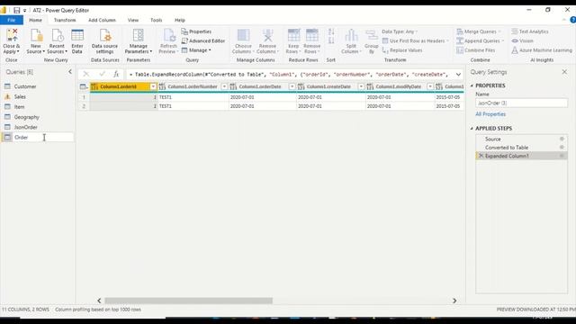 PowerBI Abstract Thesis Episode 9: How to import JSON Data смотреть онлайн