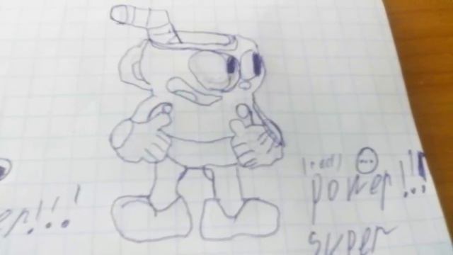 Мой первый рисунок cuphead смотреть онлайн