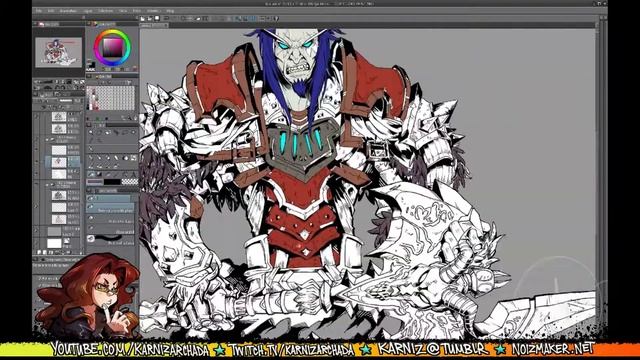 Karniz Arts: Process Video - Tevruden / World of Warcraft Commission смотреть онлайн