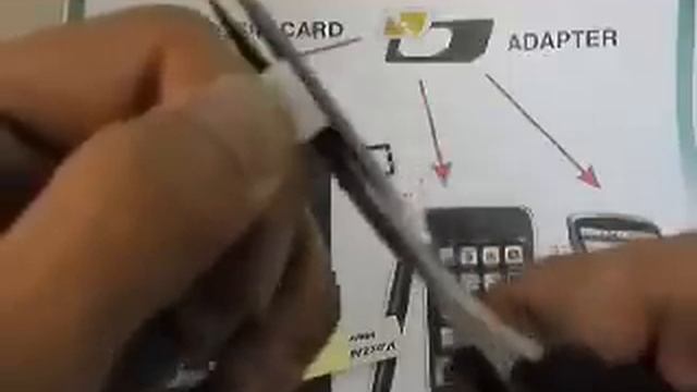 iPhone 4 ,iPad Micro SIMカードアダプター使い方.mp4 смотреть онлайн