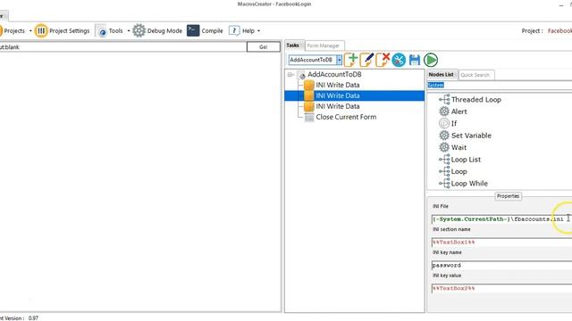 FB Login Bot case study - MacrosEngine Video Tutorial смотреть онлайн