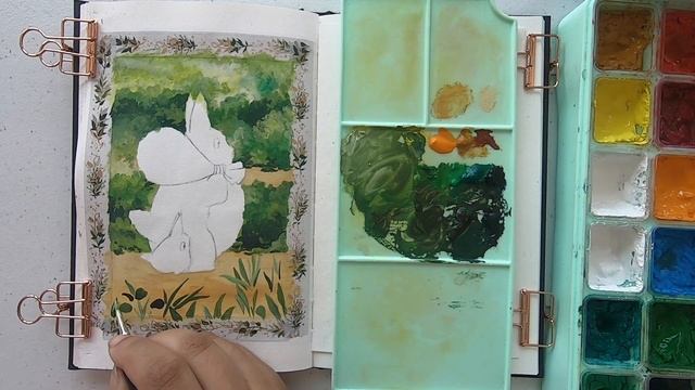 ? paint with me ? studio ghibli scenes with jelly gouache // My Neighbor Totoro (Part 1) смотреть онлайн