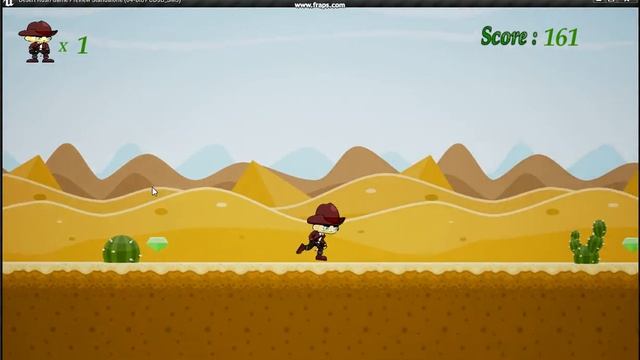 Desert Rush (2D Endless Runner UE4) смотреть онлайн