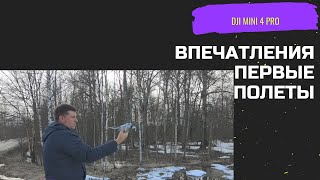 Dji mini 4 pro - впечатления, первые полеты смотреть онлайн