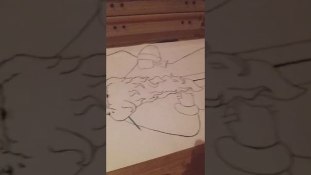 как нарисовать деда мороза в полный рост смотреть онлайн