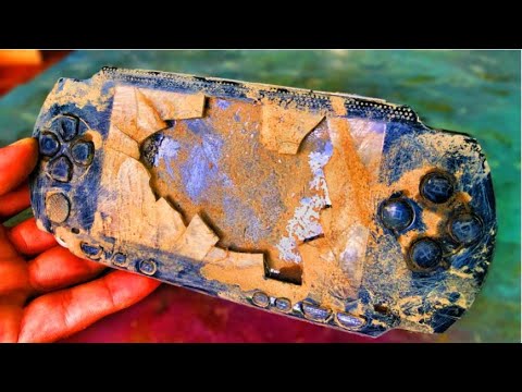 Восстановление Sony Playstation Portable Gameboy 3000 уничтожено _ Восстановить и перестроить Gamebo