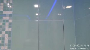 Реальный пример красивого ремонта ванной комнаты с душевой кабиной