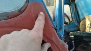 трактор т40. Усиление двери мтз малая кабина .подготовка к переносу зависов на двери мтз