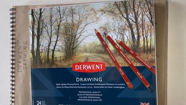 Огляд олівців Derwent Drawing, 24 шт. смотреть онлайн