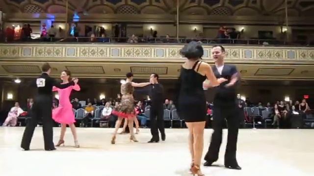 MAC 2012 - Latin (Silver) - Samba, cha cha, rumba - Final (MVI_9491) смотреть онлайн