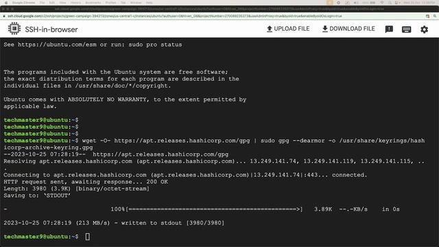Terraform installation on Ubuntu смотреть онлайн