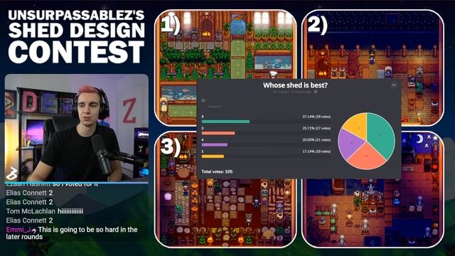 Judging YOUR Haunted-Chocolatier-Themed Shed Designs! Vote for Your Favorite! смотреть онлайн