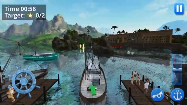 Ship games simulator | gameplay | Android/iOS | driving boat смотреть онлайн