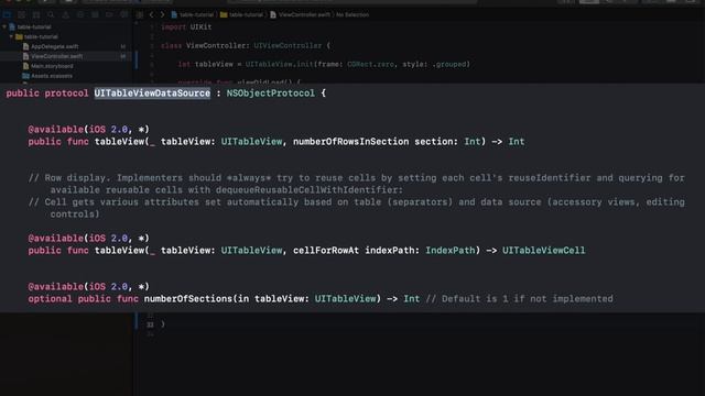 UITableView для самых маленьких смотреть онлайн