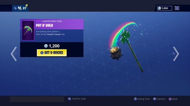 Sgt. Green Clover Skin & Pot O' Gold Pickaxe SHOWCASE! смотреть онлайн