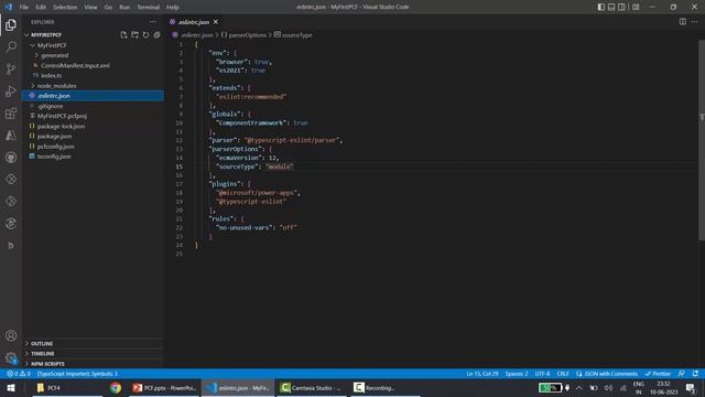 Power Apps Component Framework (PCF) Part 4 –Overview of Solution Structure of PCF Project смотреть онлайн