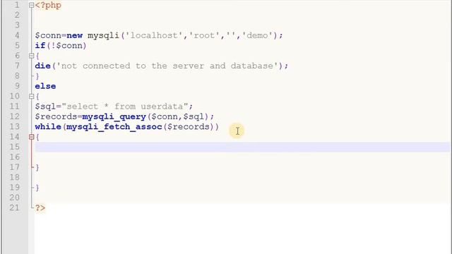 PHP- Selecting values from the MYSQL database using xampp | JUSTPASS Tutorials смотреть онлайн