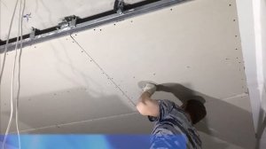 Монтаж парящего потолка