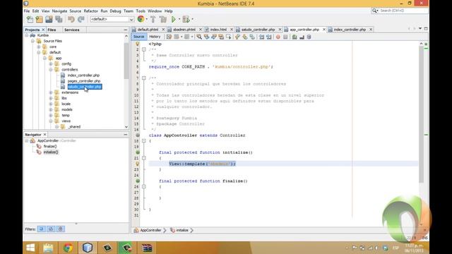 Kumbia PHP Parte 3 Templates 1 смотреть онлайн
