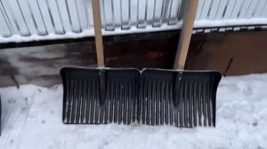 Скребок для снега своими руками