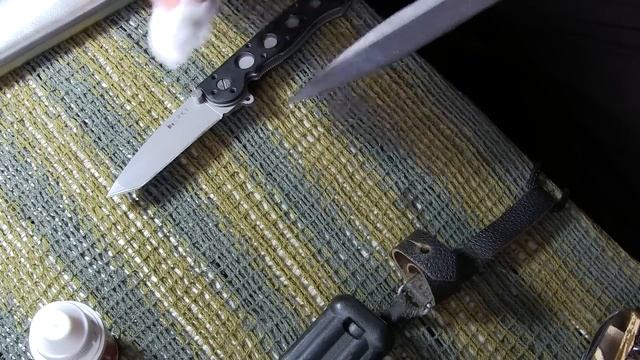 Воронение режущей кромки Ножа Выживания смотреть онлайн