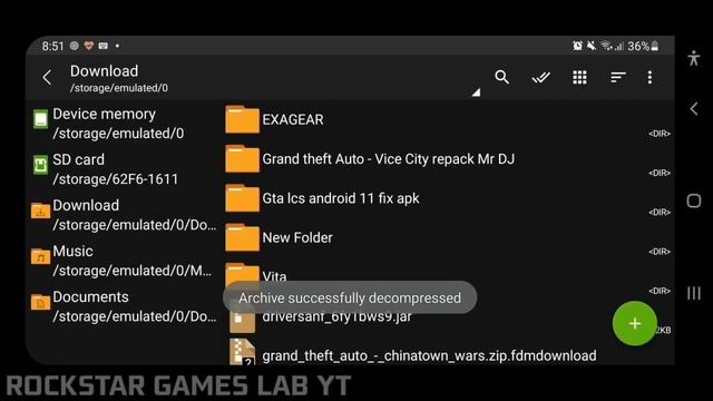 HOW TO FIX GTA LCS CRASHING ISSUE ON ANDROID 11 (SAMSUNG) ||ROCKSTAR GAMES LAB смотреть онлайн
