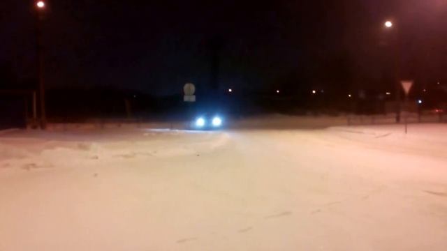 Зимний дрифт на KIA CEED смотреть онлайн
