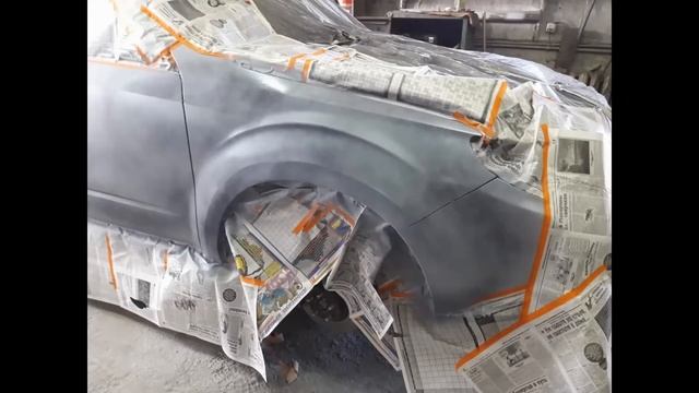 Subaru Forester покраска по юбку смотреть онлайн